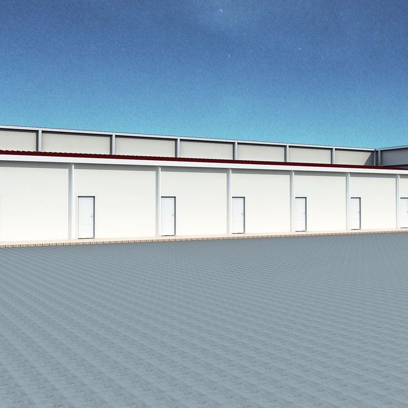 Economical Fast-Assembling Prefabricated Warehouse/Batiment