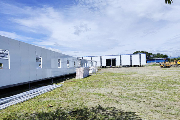 Communication Base Station Camp in Solomon