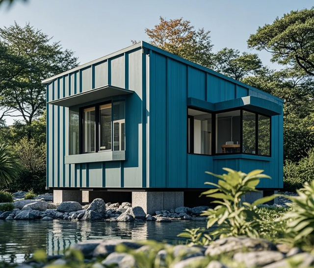 Metal Building Office Space