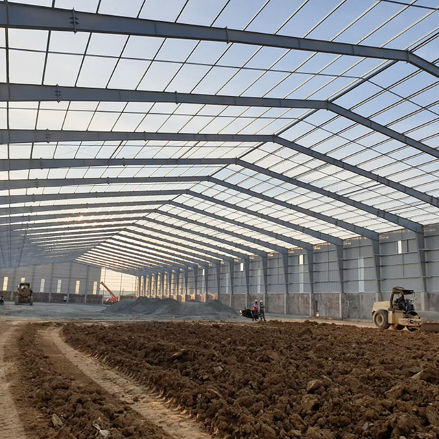 Building with Steel Frame