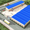 Steel Building Frame Components