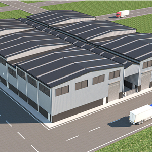 Prefabricated Steel Structure Workshop and Warehouse