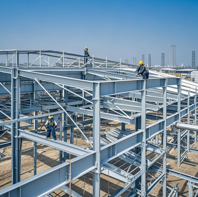 Steel Frame Warehouse 