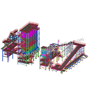 Steel Platform Structure Diagram