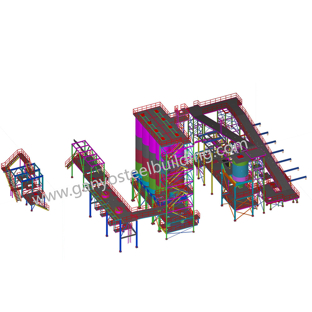Steel Platform Structure Diagram