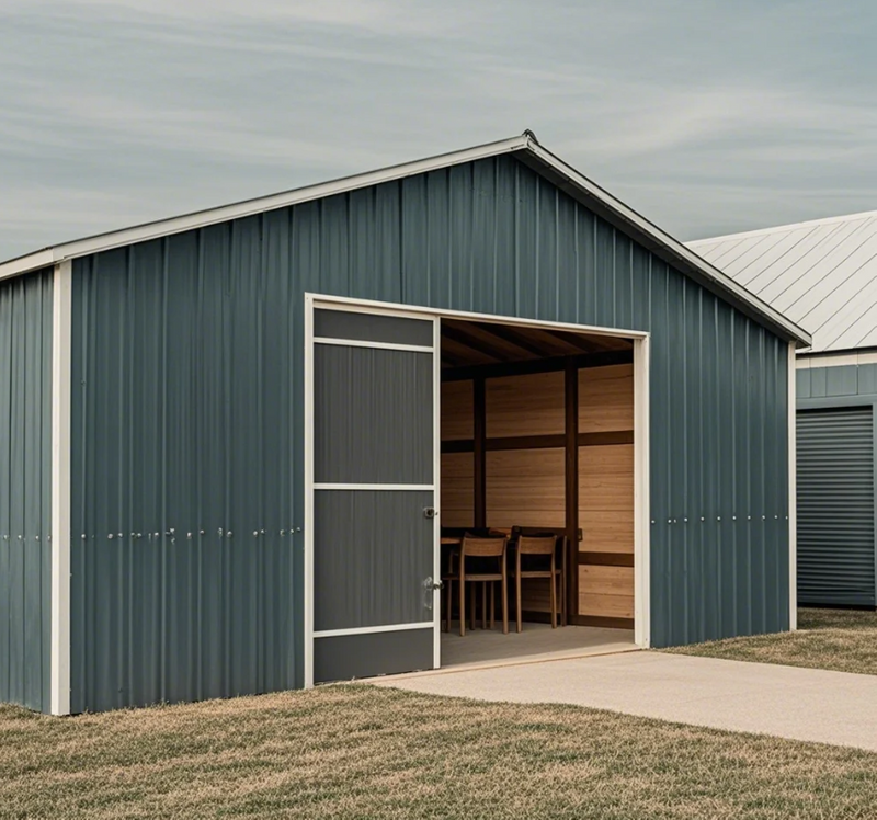 30x40 Metal Building with Concrete
