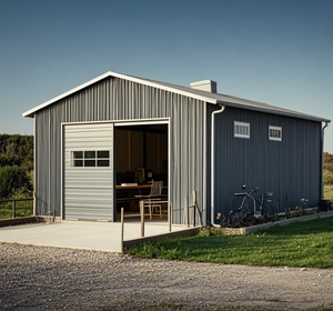 Metal Frame Shed
