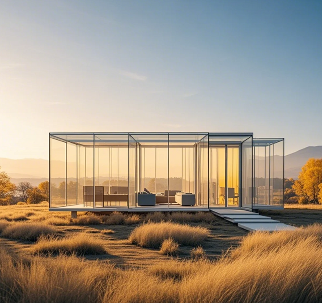 Small Metal Office Building