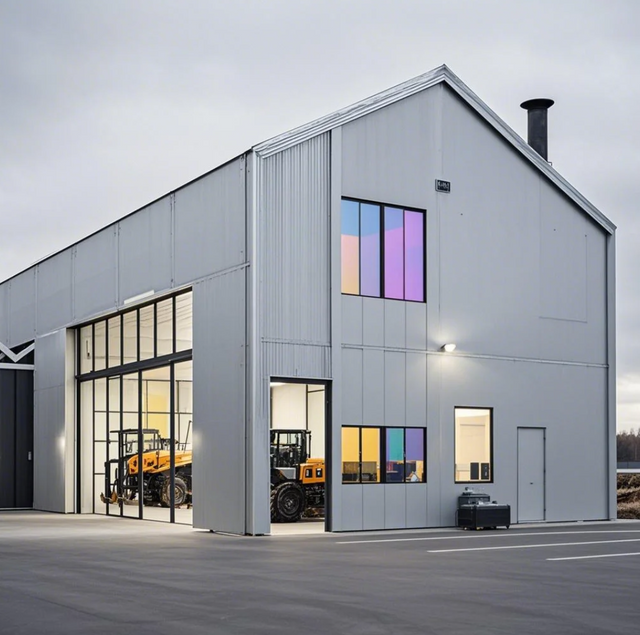 Metal Workshop Shed