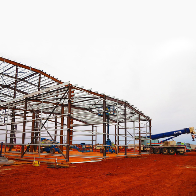 Building with Steel Structure